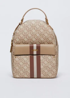 Liu Jo Mochila monograma con charm-Mujer Mochilas