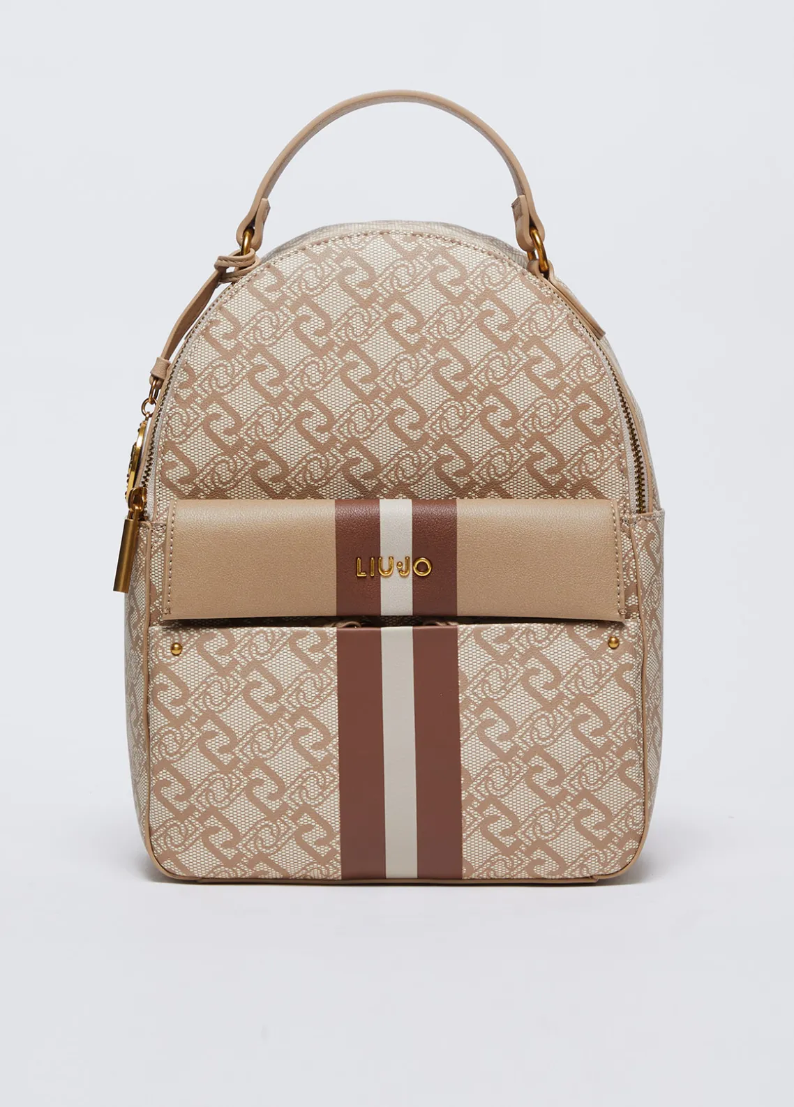Liu Jo Mochila monograma con charm-Mujer Mochilas