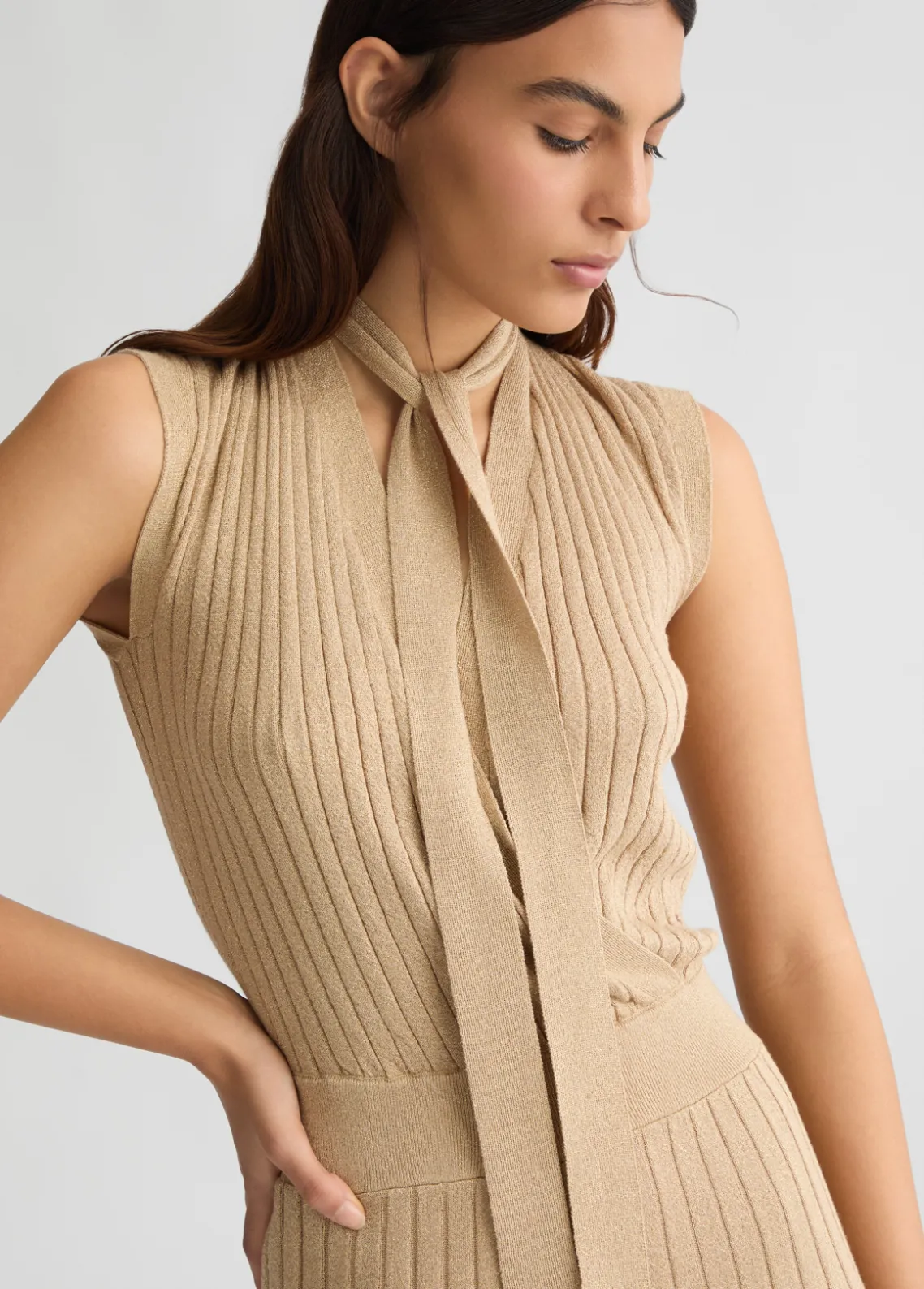 Liu Jo Mono elegante de lurex®-Mujer Cárdigans Y Jerséis|Vestidos