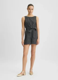 Liu Jo Mono Better de algodón a rayas-Mujer Moda Baño|Vestidos