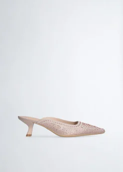 Liu Jo Mules con strass-Mujer Zapatos De Salón