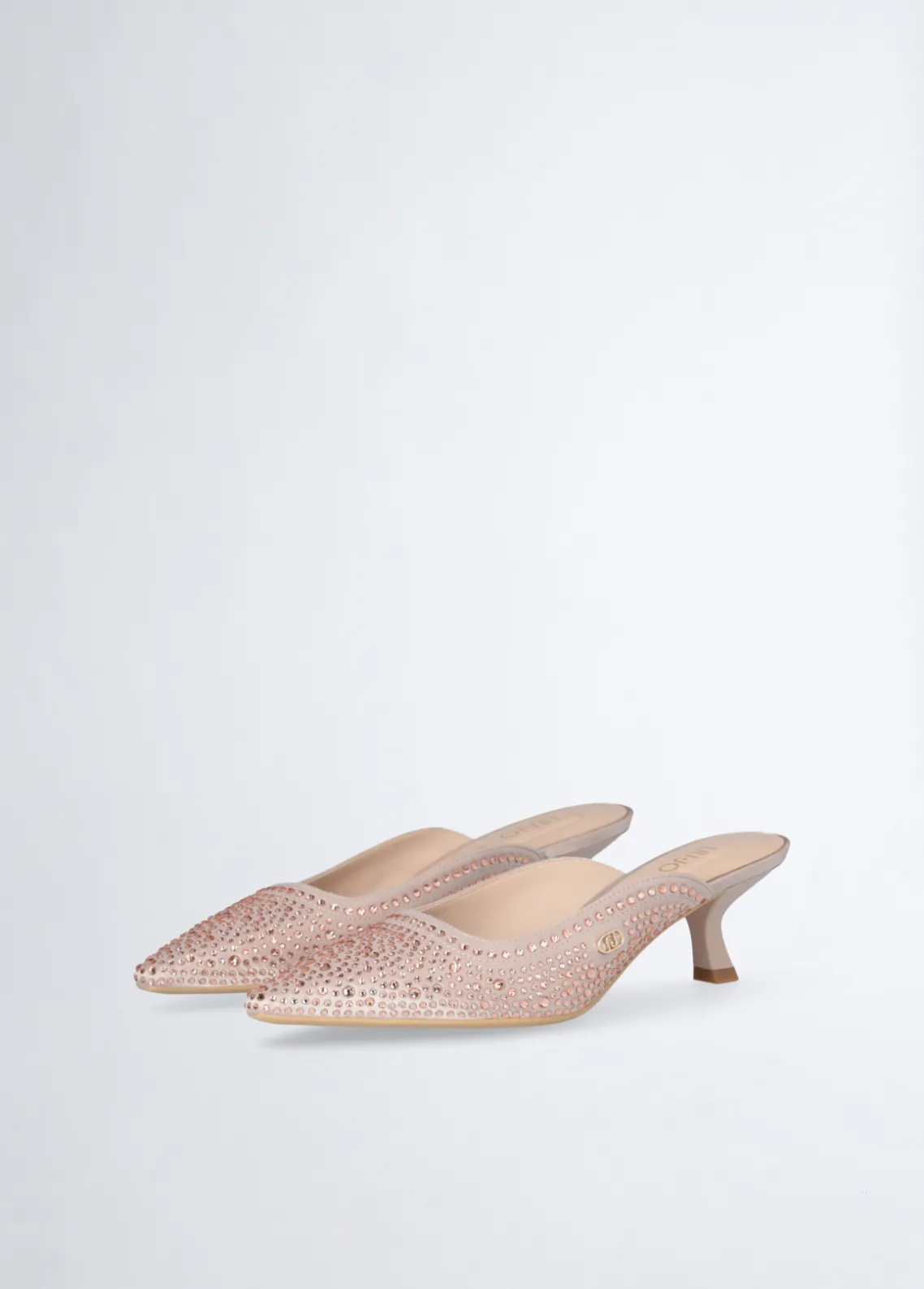 Liu Jo Mules con strass-Mujer Zapatos De Salón