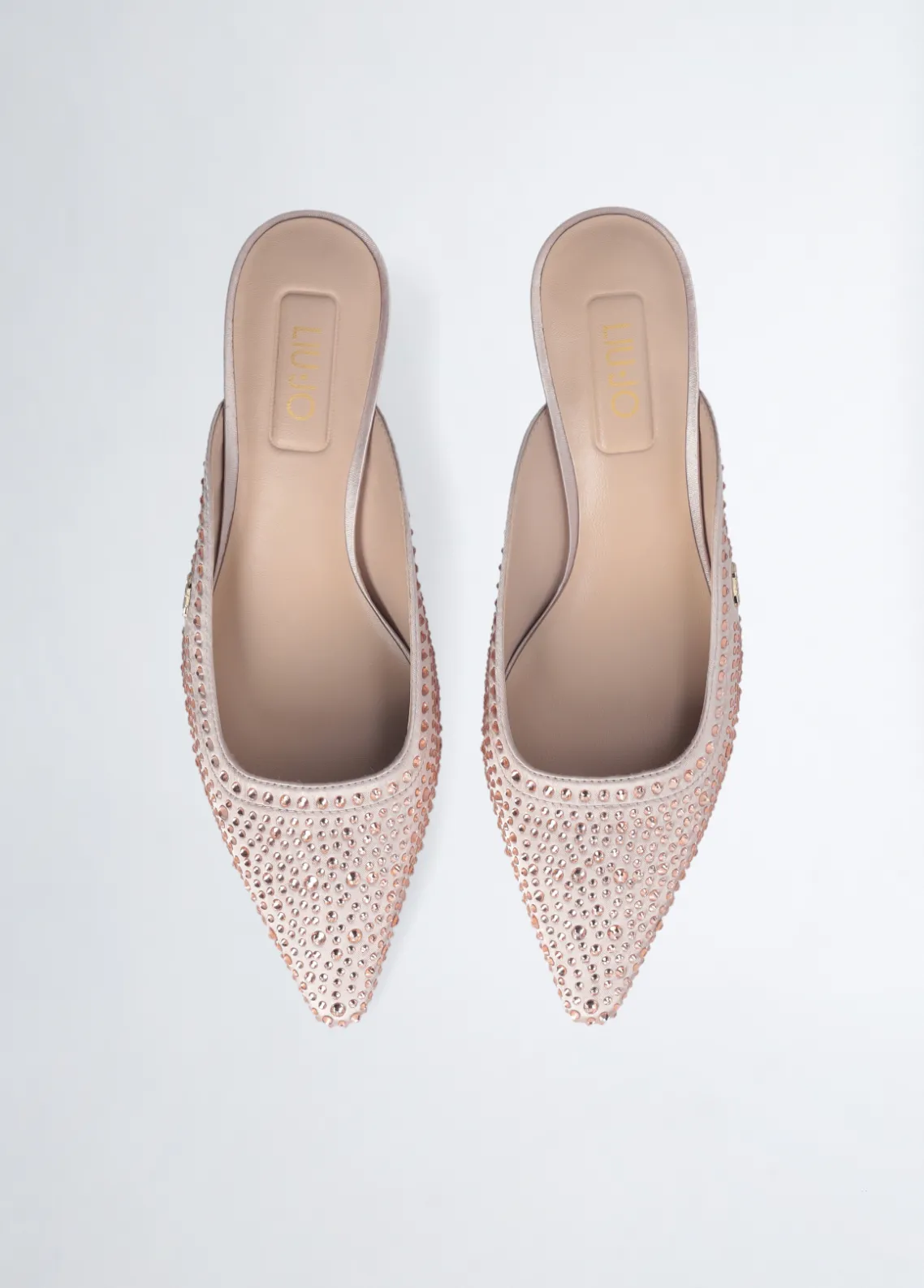 Liu Jo Mules con strass-Mujer Zapatos De Salón