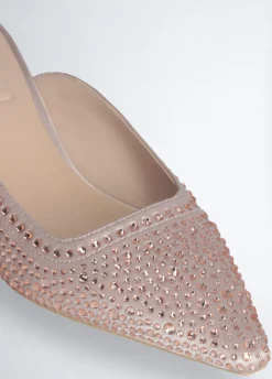 Liu Jo Mules con strass-Mujer Zapatos De Salón