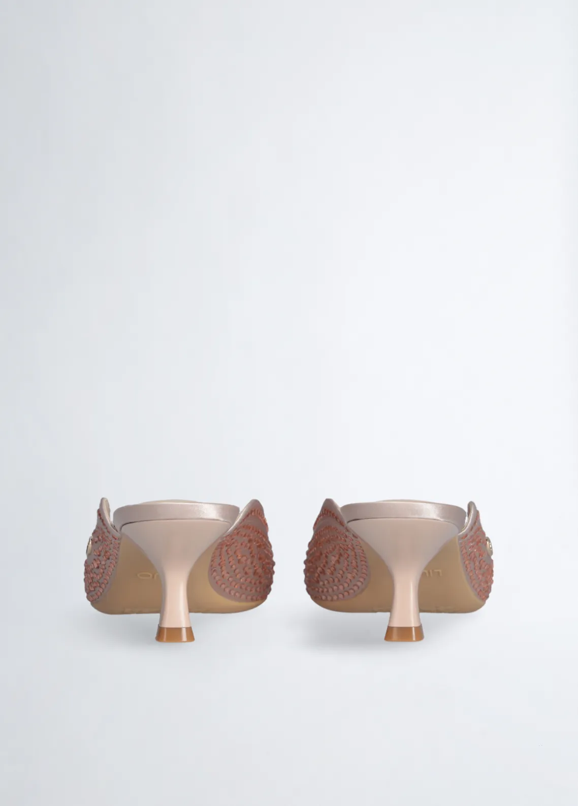 Liu Jo Mules con strass-Mujer Zapatos De Salón