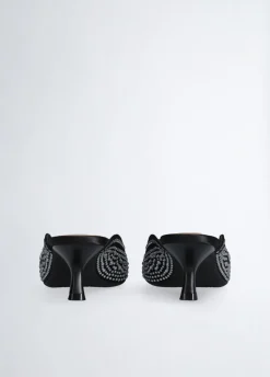 Liu Jo Mules con strass-Mujer Zapatos De Salón
