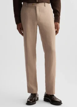 Liu Jo Pantalón 100% lino-Hombre Pantalones
