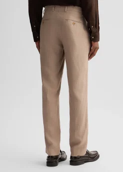 Liu Jo Pantalón 100% lino-Hombre Pantalones
