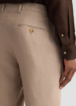 Liu Jo Pantalón 100% lino-Hombre Pantalones