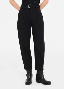 Liu Jo Pantalón abullonado con pinzas-Mujer Pantalones
