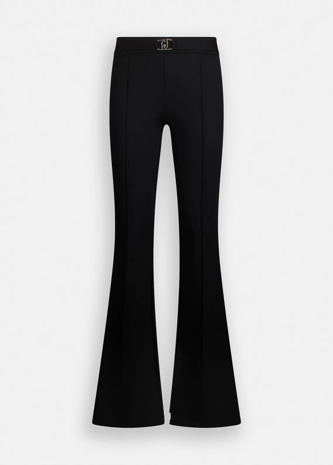 Liu Jo Pantalón acampanado con cinturón con logotipo-Mujer Pantalones|Tailleur