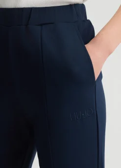 Liu Jo Pantalón acampanado de punto-Mujer Ropa Deportiva|Pantalones
