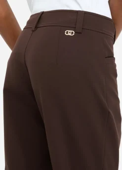Liu Jo Pantalón acampanado de talle alto-Mujer Ropa Deportiva|Pantalones