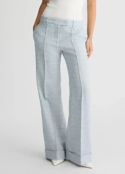 Liu Jo Pantalón acampanado de talle alto-Mujer Pantalones|Tailleur