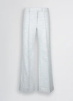 Liu Jo Pantalón acampanado de talle alto-Mujer Pantalones|Tailleur