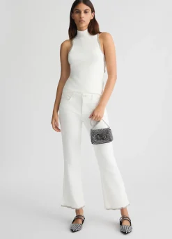Liu Jo Pantalón bootcut con strass-Mujer Pantalones