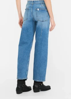 Liu Jo Pantalón carrot fit de talle alto-Mujer Vaqueros Rectos