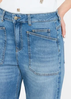 Liu Jo Pantalón carrot fit de talle alto-Mujer Vaqueros Rectos