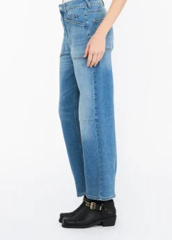 Liu Jo Pantalón carrot fit de talle alto-Mujer Vaqueros Rectos