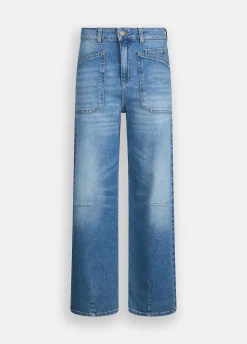 Liu Jo Pantalón carrot fit de talle alto-Mujer Vaqueros Rectos