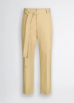Liu Jo Pantalón chino con cinturón-Mujer Pantalones|Tailleur