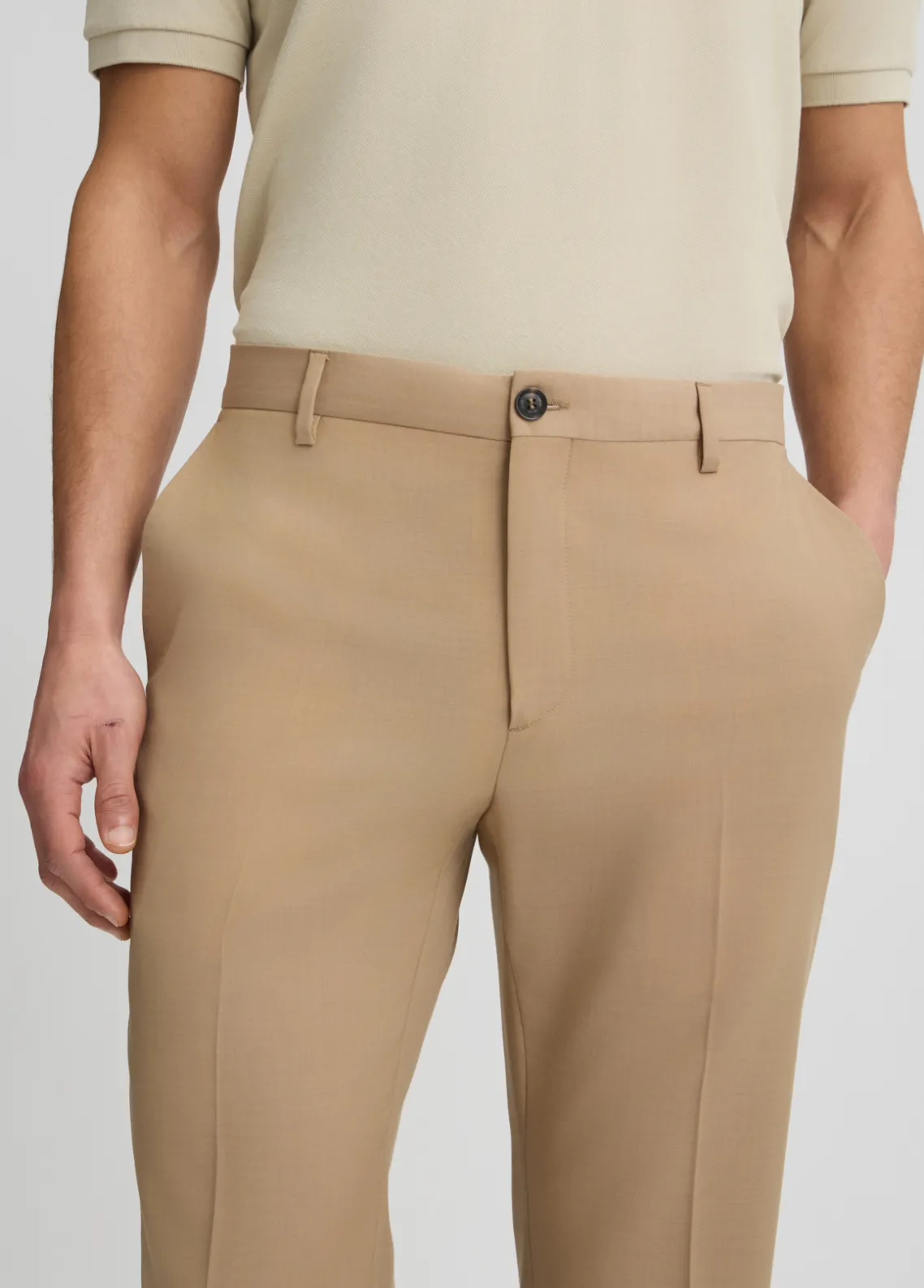 Liu Jo Pantalón chino de corte recto-Hombre Pantalones