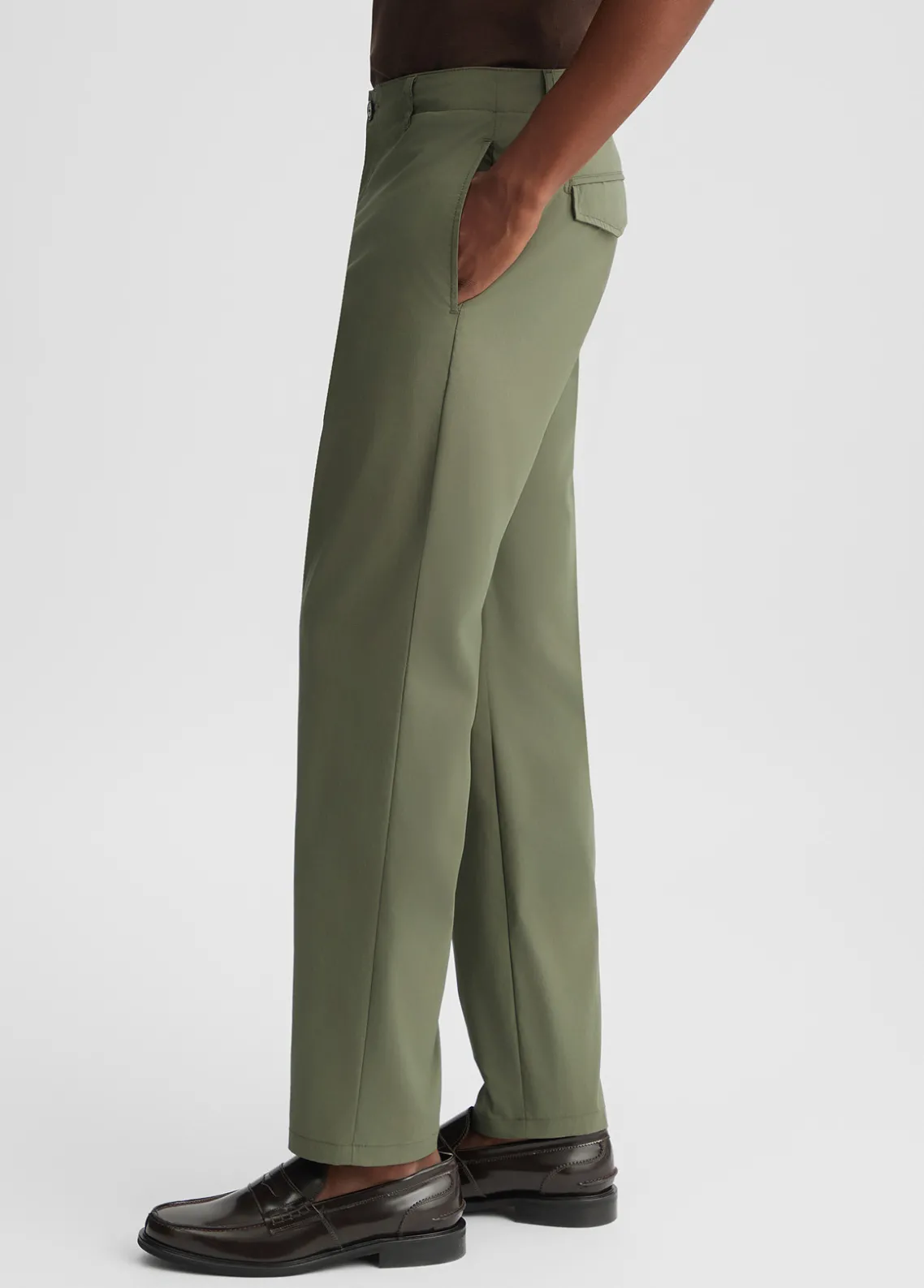Liu Jo Pantalón chino de corte recto-Hombre Pantalones