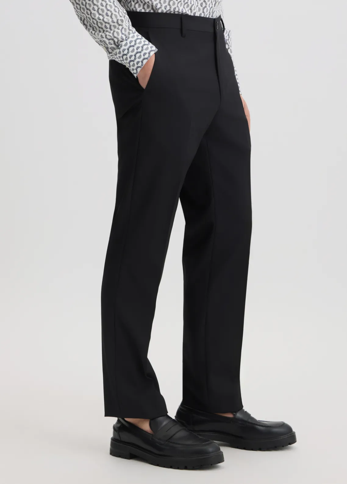 Liu Jo Pantalón chino de corte recto-Hombre Pantalones