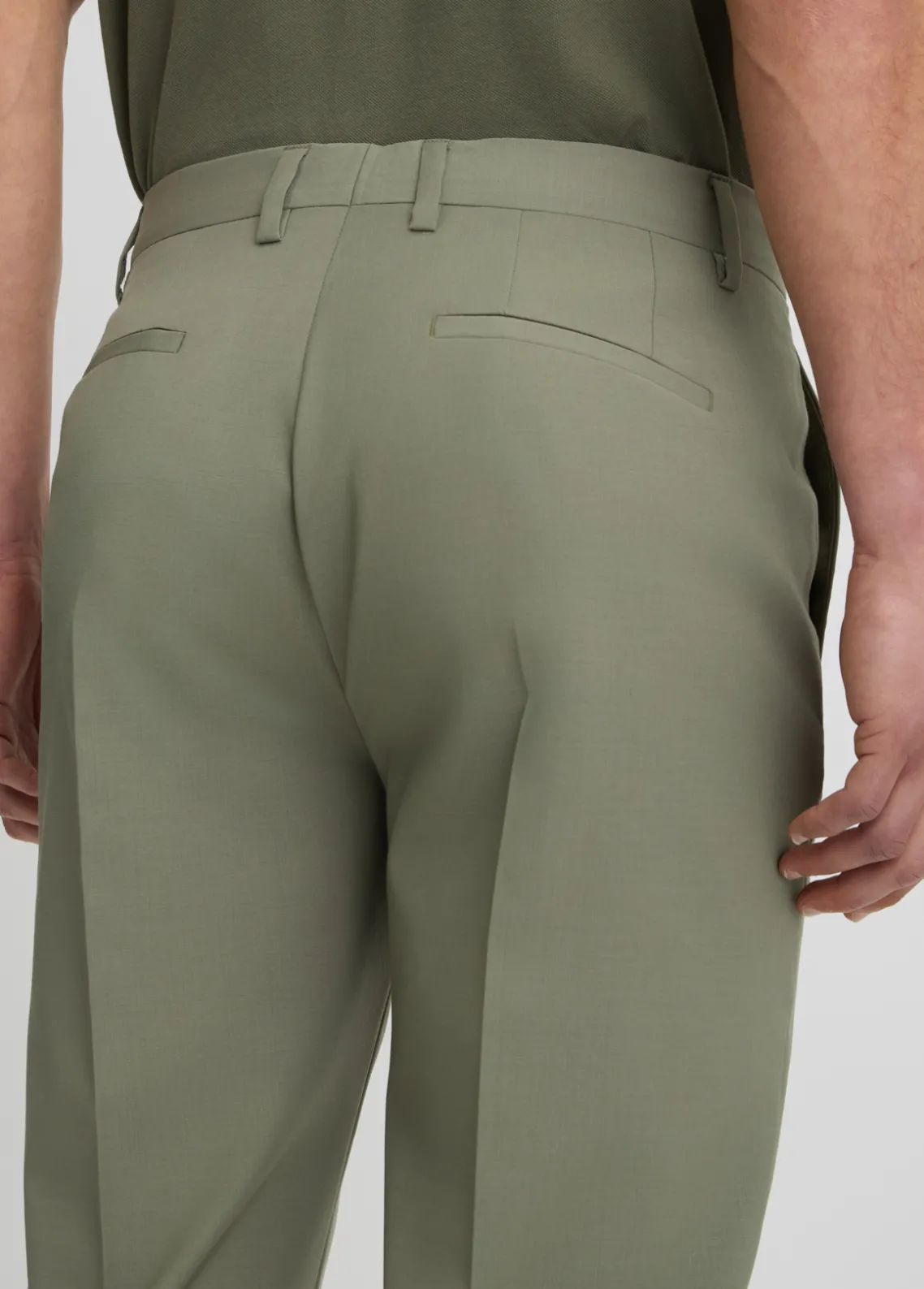 Liu Jo Pantalón chino de corte recto-Hombre Pantalones
