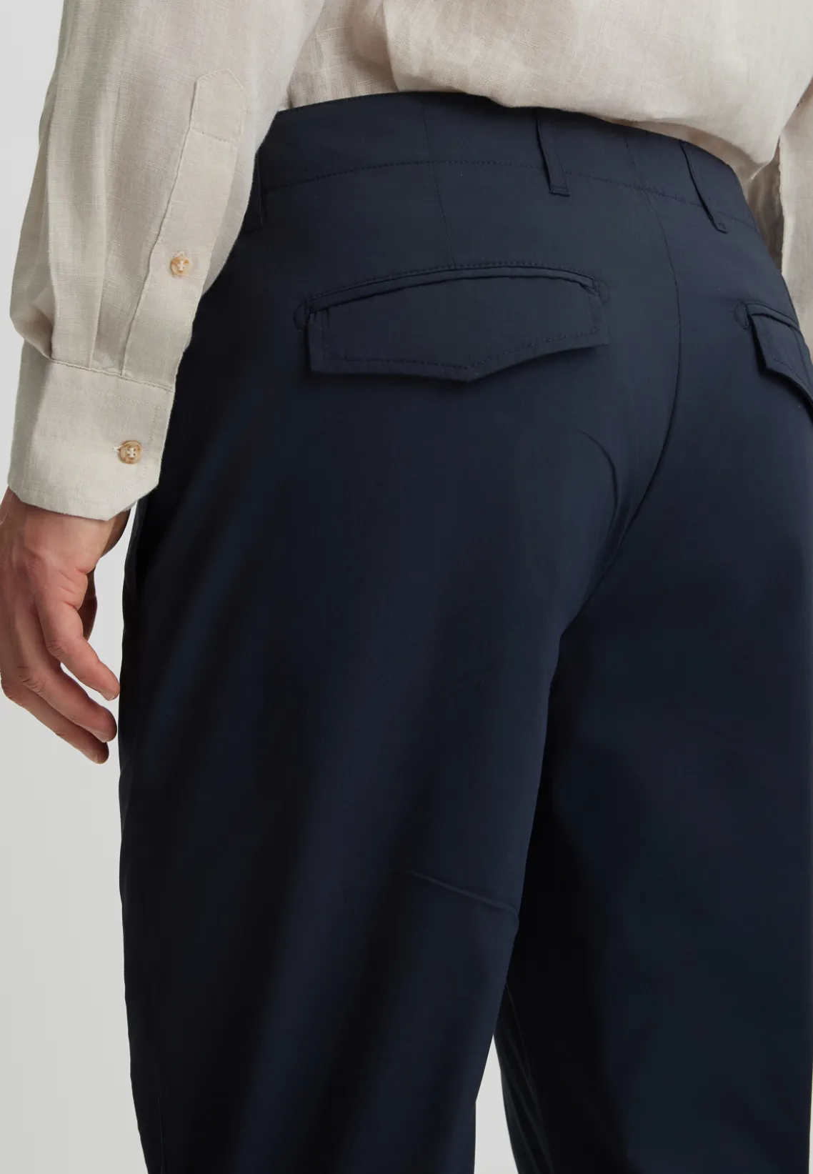Liu Jo Pantalón chino de corte recto-Hombre Pantalones