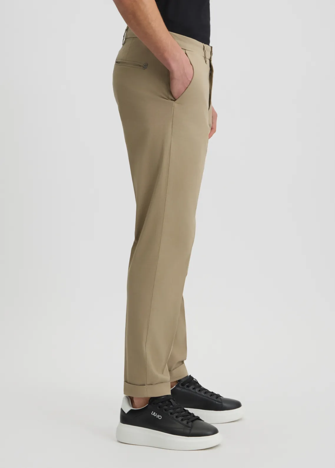 Liu Jo Pantalón chino entallado-Hombre Pantalones