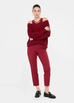Liu Jo Pantalón chino entallado-Mujer Pantalones