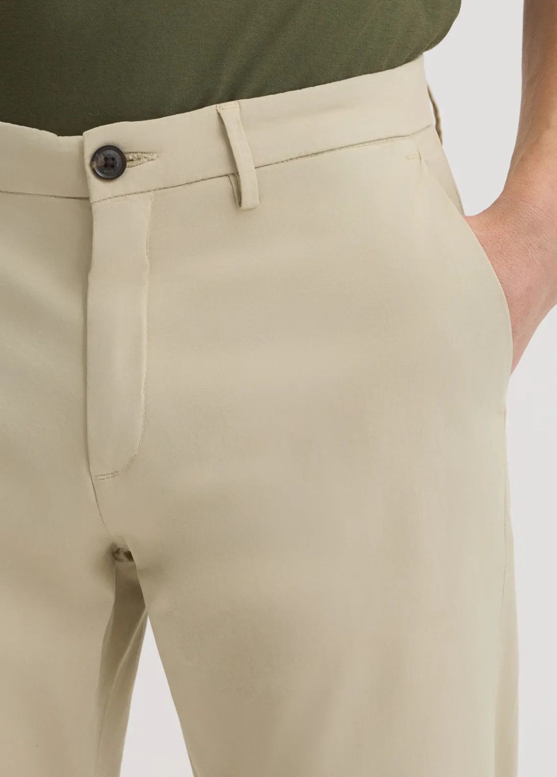 Liu Jo Pantalón chino entallado-Hombre Pantalones