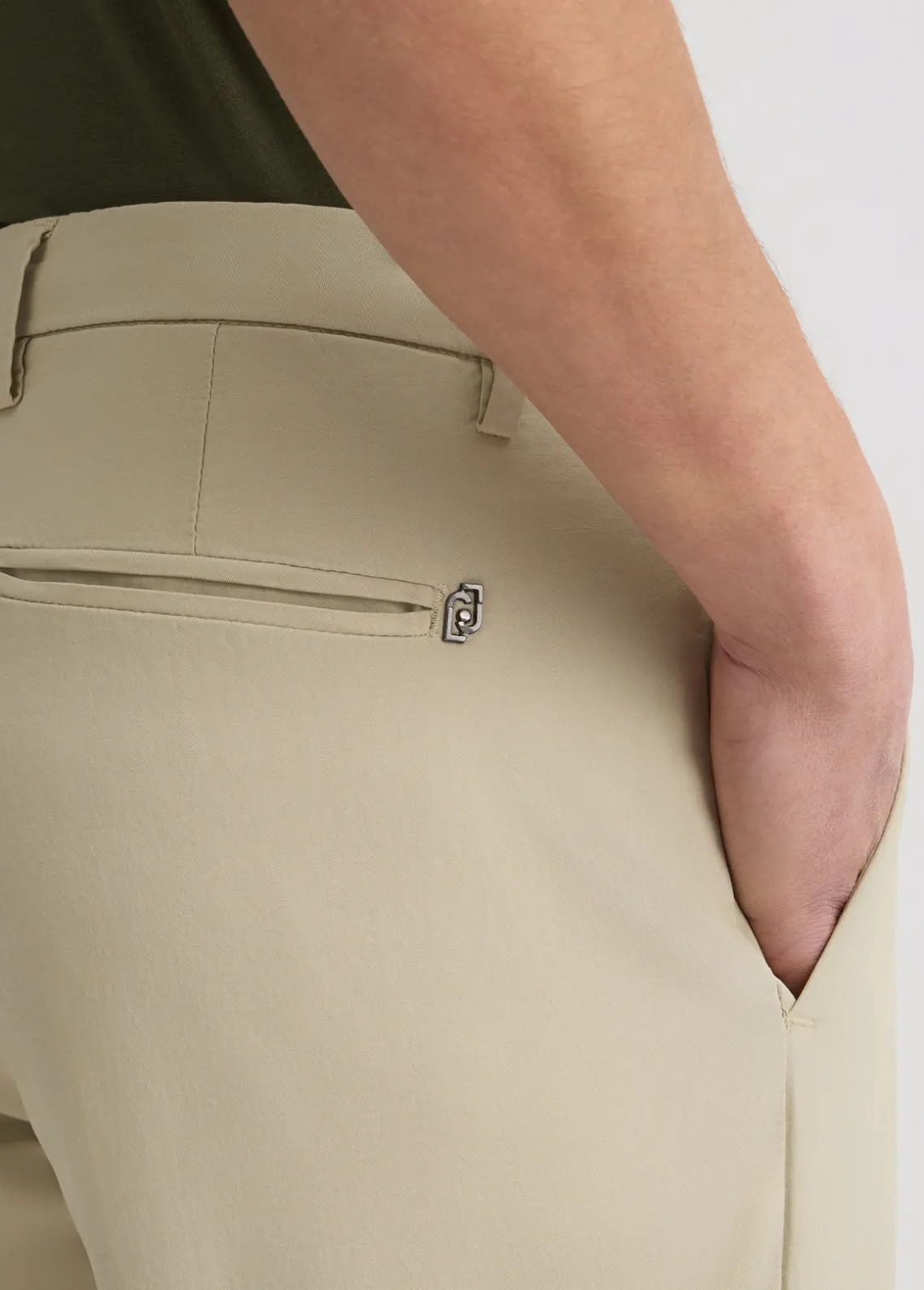 Liu Jo Pantalón chino entallado-Hombre Pantalones