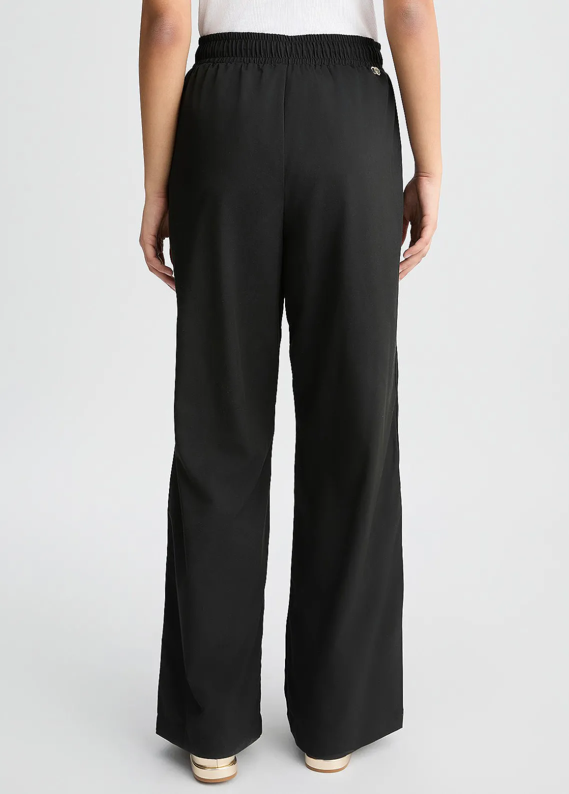 Liu Jo Pantalón con cordón de ajuste-Mujer Ropa Deportiva|Pantalones