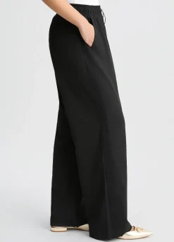 Liu Jo Pantalón con cordón de ajuste-Mujer Ropa Deportiva|Pantalones