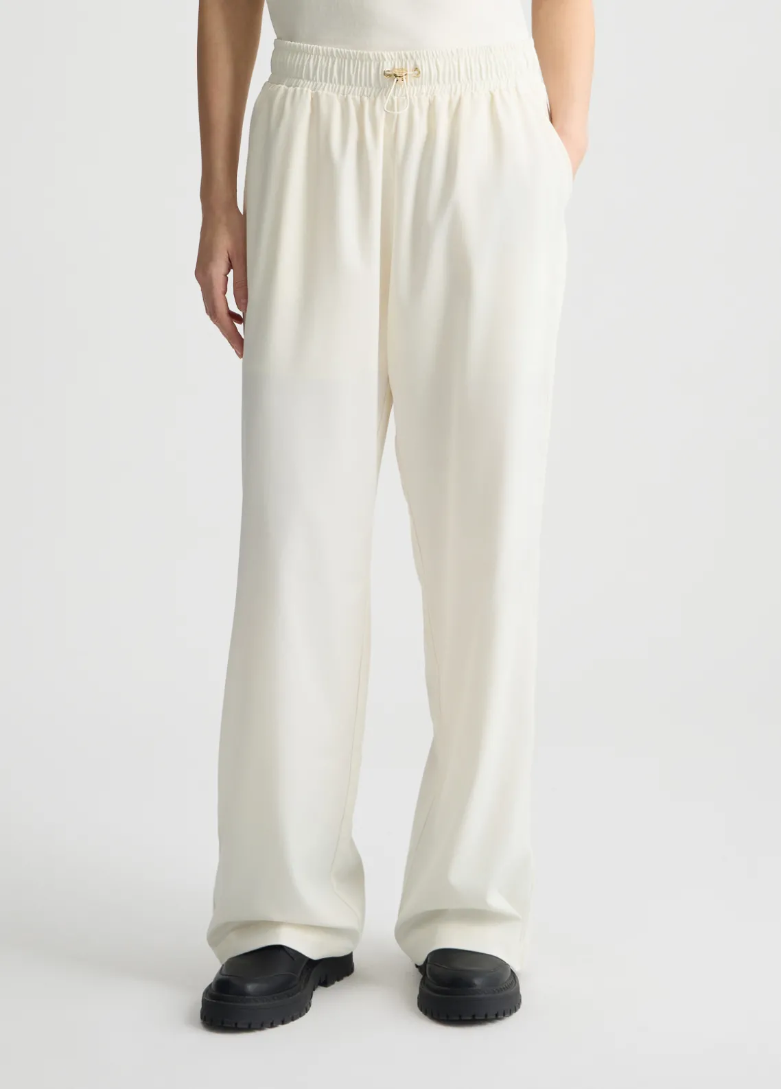 Liu Jo Pantalón con cordón de ajuste-Mujer Ropa Deportiva|Pantalones