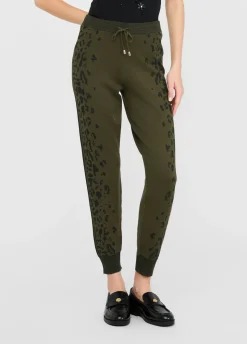 Liu Jo Pantalón con estampado animal-Mujer Ropa Deportiva|Pantalones