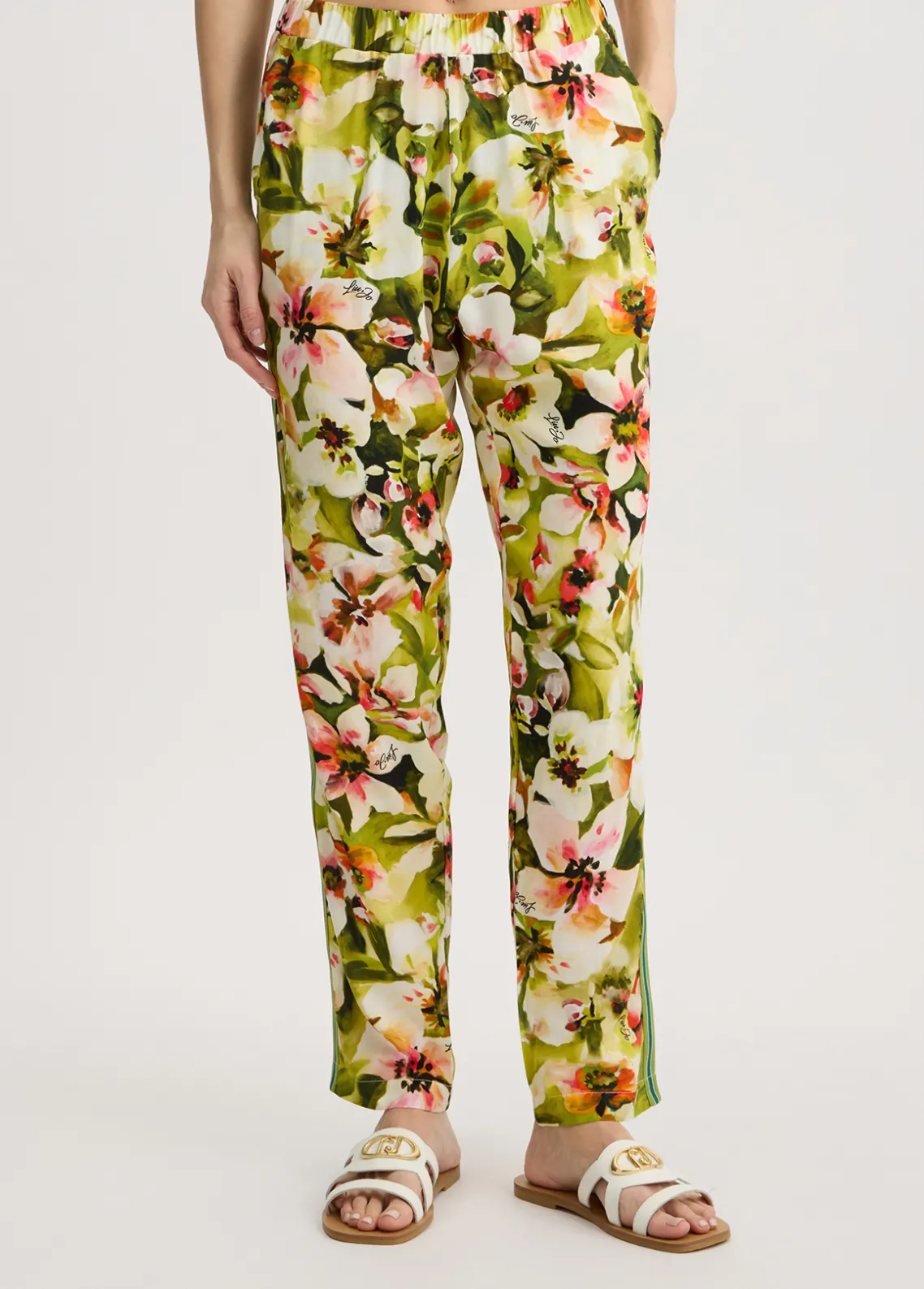 Liu Jo Pantalón con estampado-Mujer Moda Baño|Pantalones