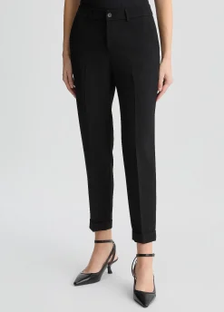 Liu Jo Pantalón con vuelta-Mujer Pantalones|Tailleur