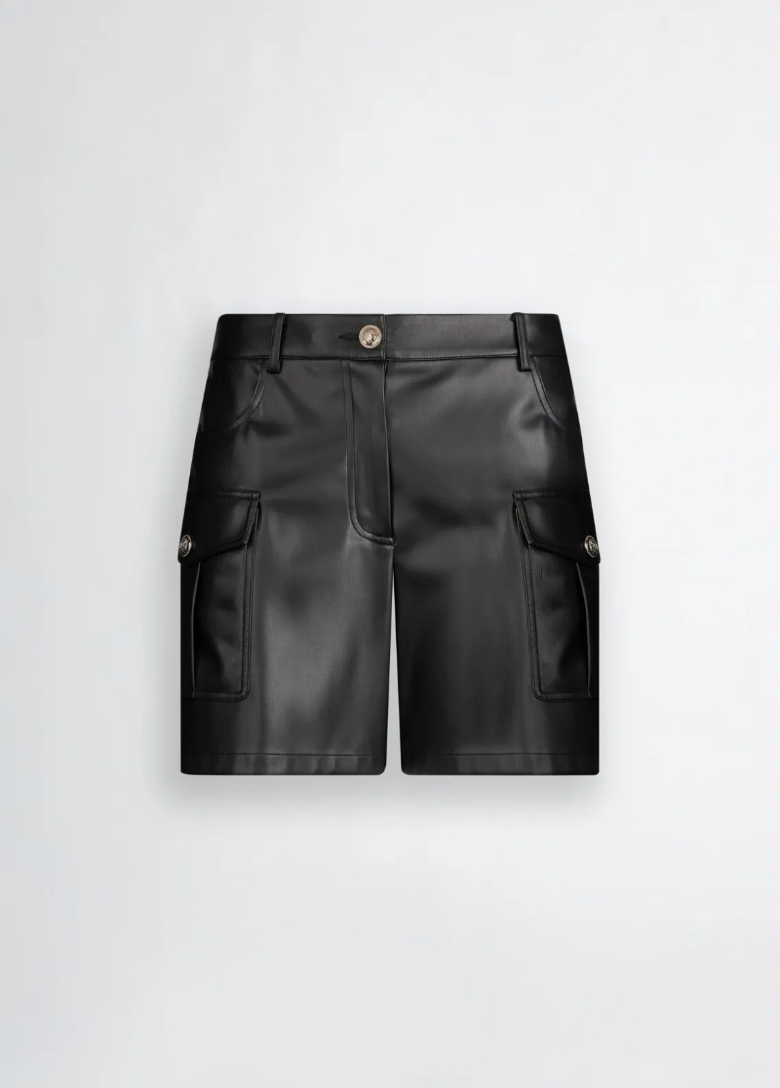 Liu Jo Pantalón corto cargo de tejido revestido-Mujer Pantalones