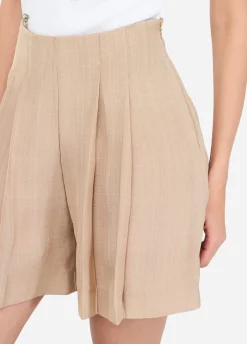 Liu Jo Pantalón corto con pinzas-Mujer Pantalones|Tailleur