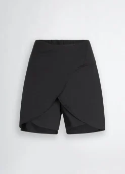 Liu Jo Pantalón corto de algodón con lazo-Mujer Moda Baño|Pantalones
