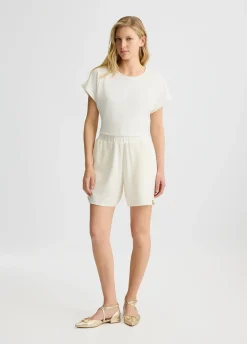 Liu Jo Pantalón corto de neopreno-Mujer Pantalones