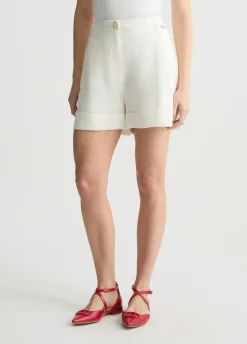 Liu Jo Pantalón corto de ramio-Mujer Pantalones
