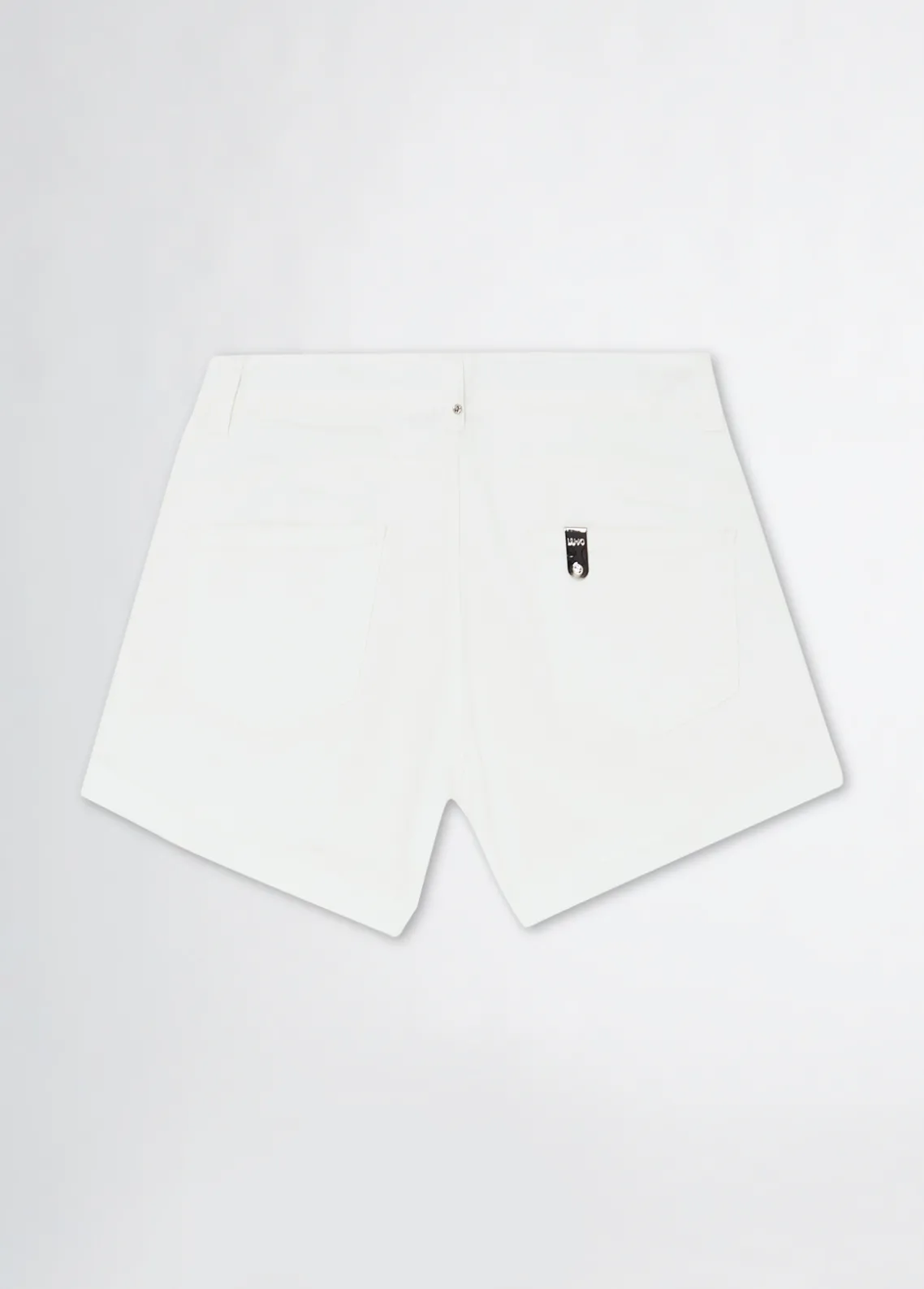 Liu Jo Pantalón corto de talle alto de algodón- Pantalones Y Faldas