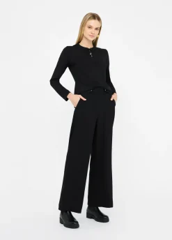 Liu Jo Pantalón de cady crepé-Mujer Ropa Deportiva|Pantalones