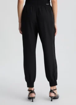 Liu Jo Pantalón de chándal con lentejuelas-Mujer Ropa Deportiva|Pantalones
