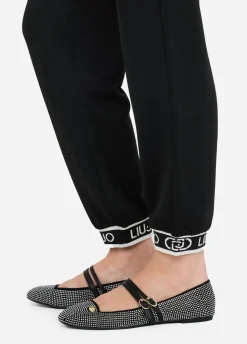 Liu Jo Pantalón de chándal con lurex®-Mujer Ropa Deportiva|Pantalones