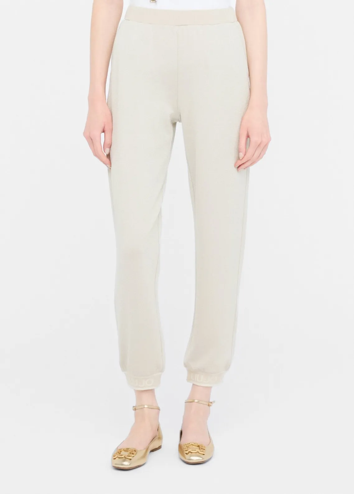 Liu Jo Pantalón de chándal con lurex®-Mujer Ropa Deportiva|Pantalones